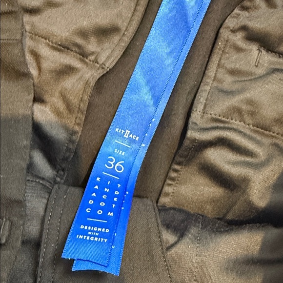 Kit and Ace Men's Black Wool Blend Pants Size 36 - Picture 6 of 7